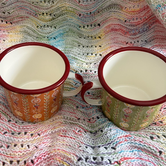 A Set of Mugs w/ Winter Sponge - Picture 5 of 8